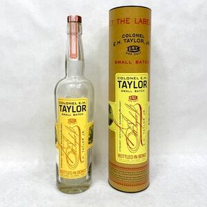 E.H. TAYLOR Empty Bottle & Tube